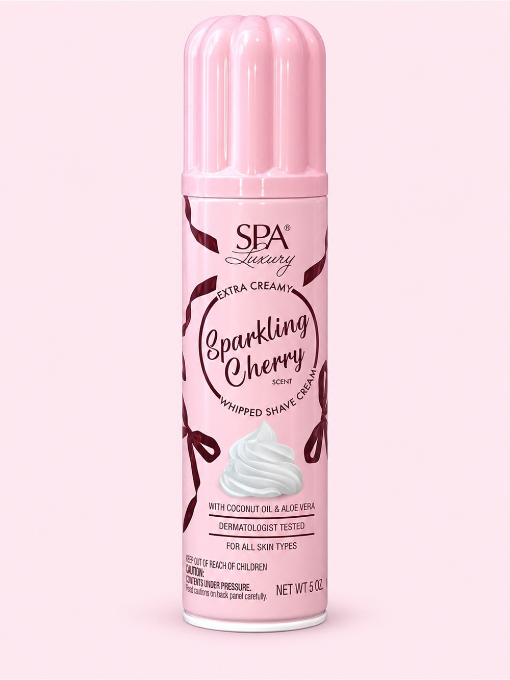 Spa Luxury Sparkling Cherry Whipped Shave Cream